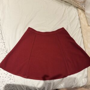 Dynamite burgundy skirt